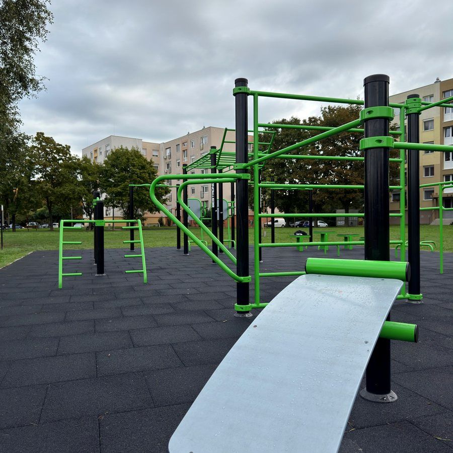 Győri kültéri street workout edzőpark