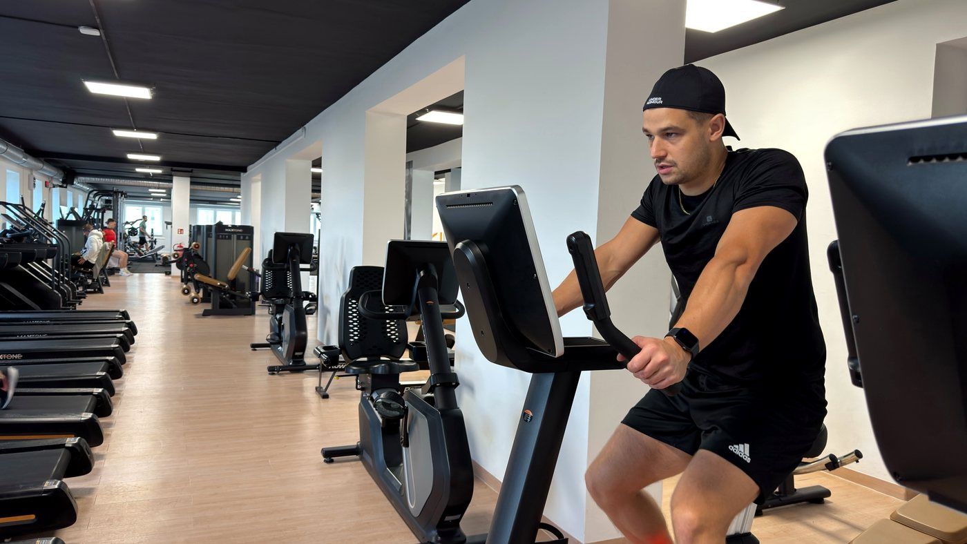 A Gymtronic terem kardió zónája Győrben