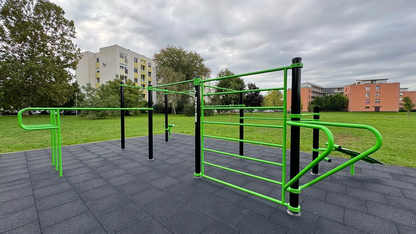 Kültéri street workout edzőpark Győrben